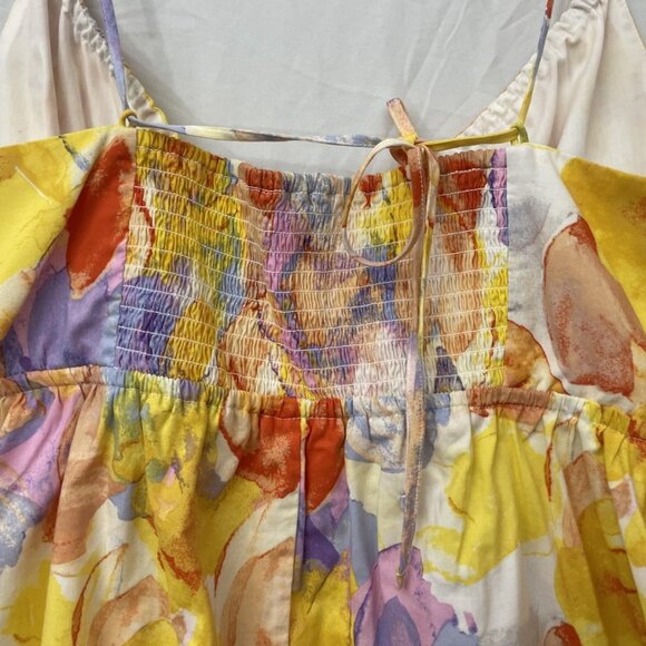 Ingrid & Isabel Women's Size Large Maternity Watercolor Floral Print Tank Top - Picture 12 of 13